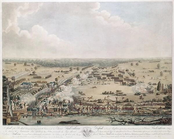 BATTLE OF NEW ORLEANS. Defeat of the British Army by American troops under Major