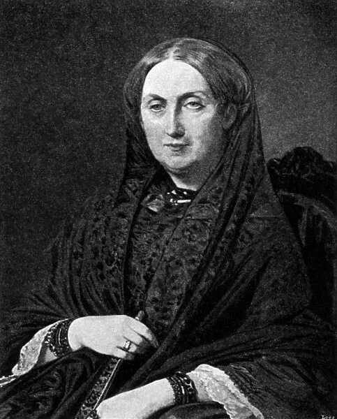CECILIA BOHL de FABER (1796-1877). Known as Fernan Caballero. Spanish novelist