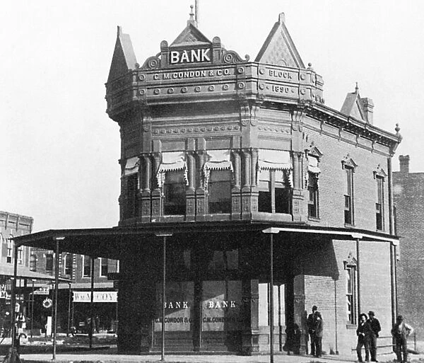 CONDON & COMPANY BANK. Photograph of the Condon & Co