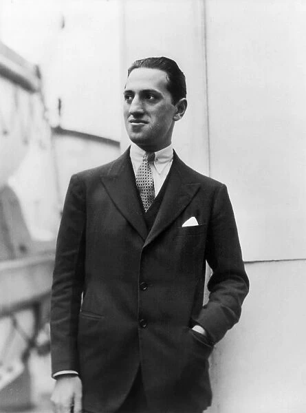 GEORGE GERSHWIN (1898-1937). American composer. Photograph, early 20th century