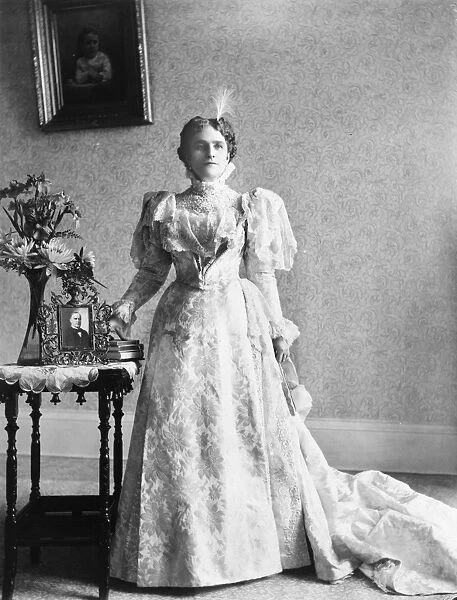 IDA SAXTON MCKINLEY (1847-1907). Wife of President William McKinley