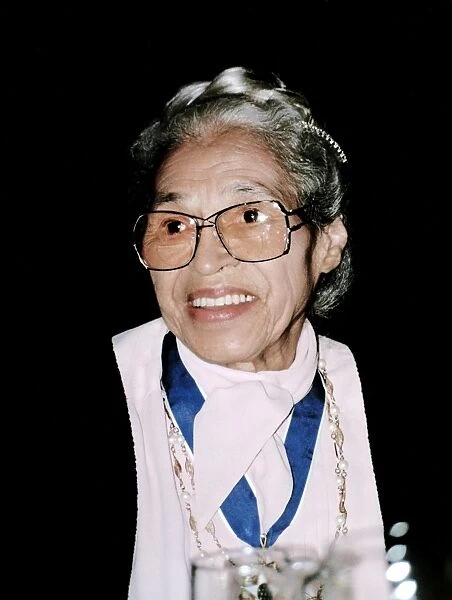 ROSA PARKS (1913-2005). American civil rights activist