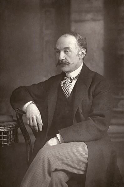 THOMAS HARDY (1840-1928). English novelist. Photograph by W. & D. Downey, c1894