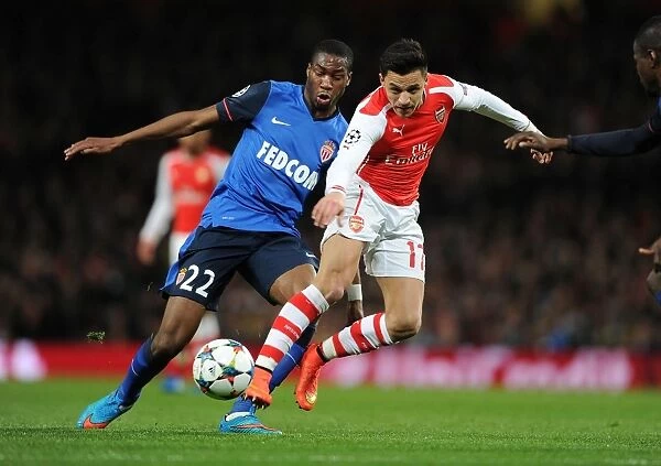 Arsenal's Alexis Sanchez vs Monaco's Geoffrey Kondogbia: A Champions League Battle