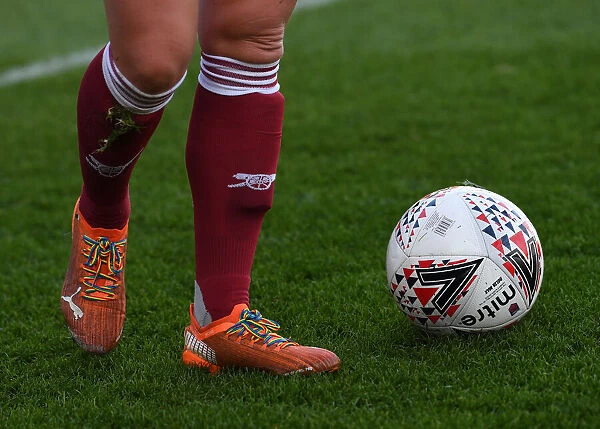 Arsenal's Katie McCabe Promotes Rainbow Laces Campaign in FA WSL Match vs Birmingham City Women