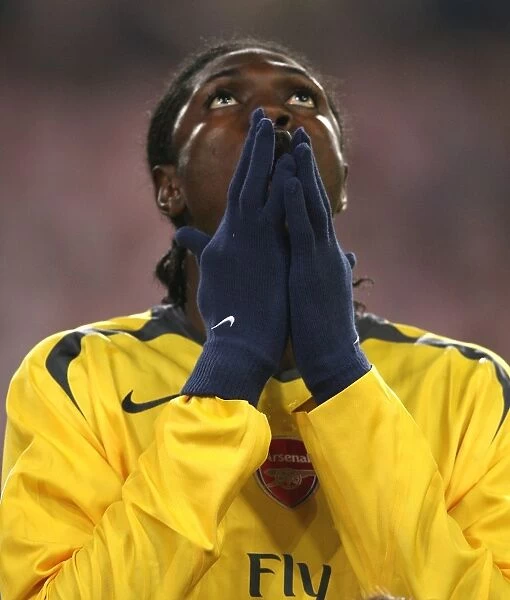 Emmanuel Adebayor's Goal Secures 1:0 Victory for Arsenal against PSV Eindhoven in UEFA Champions League