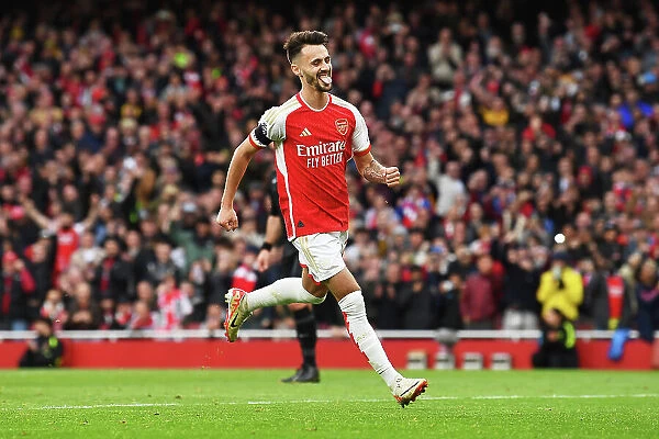 Fabio Vieira's Stunner: Arsenal's Fourth Goal vs Sheffield United (2023-24)