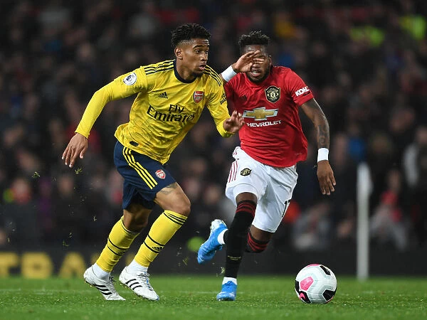 Reiss Nelson Outsmarts Fred: Arsenal's Young Star Outwits Manchester United's Midfielder at Old Trafford (Premier League, 2019-20)