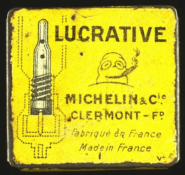 Advertisement for Michelin Lucrative auto equipment