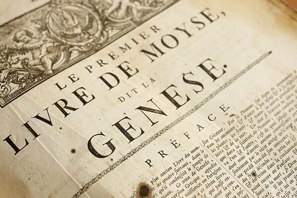 18th century French bible