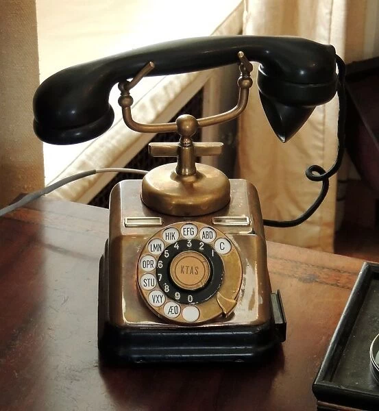 1920s Rotary Dial Phone A. D