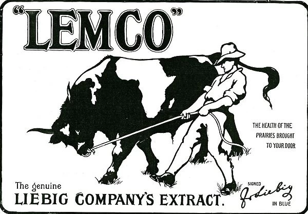Advertisement for Lemco