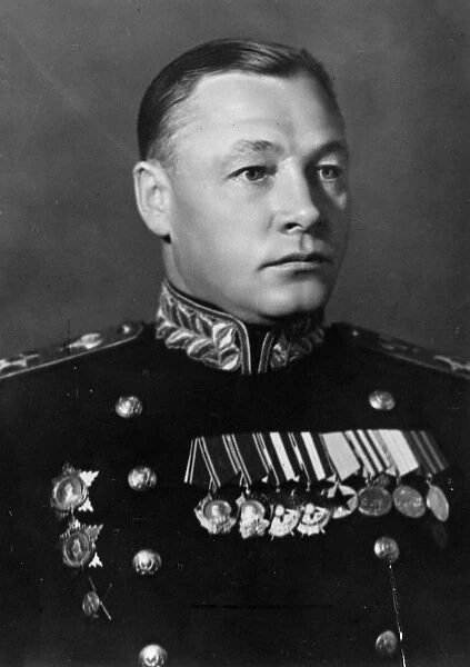 Admiral n, g, kuznetsov, peoples commissar of the navy, soviet minister of the navy, 1950s, ussr