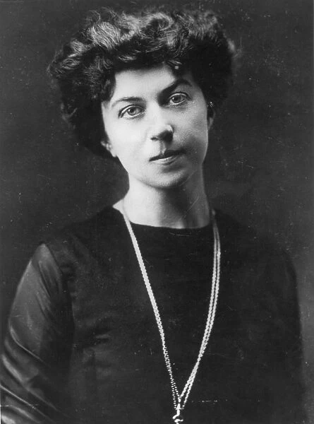 Alexandra kollontai, russian revolutionary, social theorist and stateswoman (1872-1952), kollontai in 1910