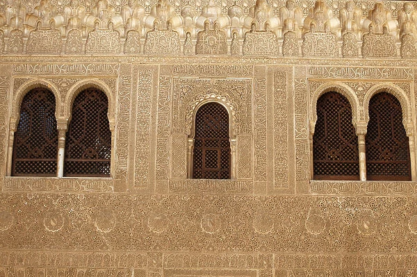 Alhambra - Nasride Palace - Patio del Mexuar Patio del Cuarto Dorado