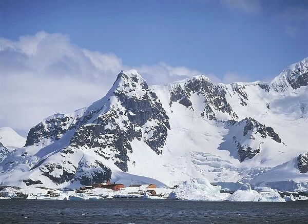 Antarctica, Antarctic Peninsula, Danco Coast, Gonzalez Videla scientific base