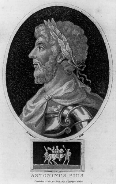 Antonius Pius, Emperor of Rome (86-161) 15th Roman Emperor 138-161, fourth of the