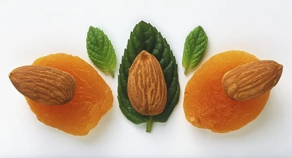 Apricots with almonds