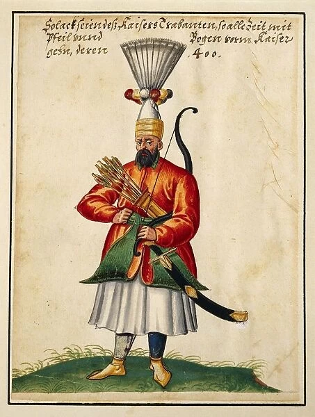 Archer of Sultan personal escort, 18th Century