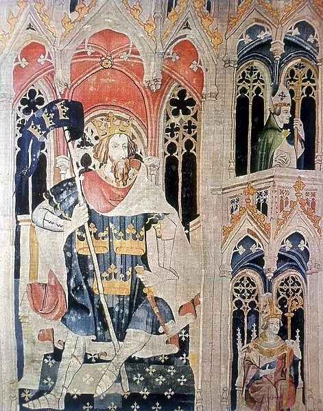 Arthur, 6th century semi-legendary Christian king of Britons