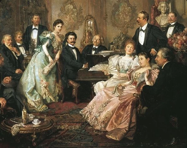Austria, Vienna, A Night with Johann Strauss painting