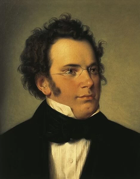 Austria, Vienna, Portrait of Franz Peter Schubert