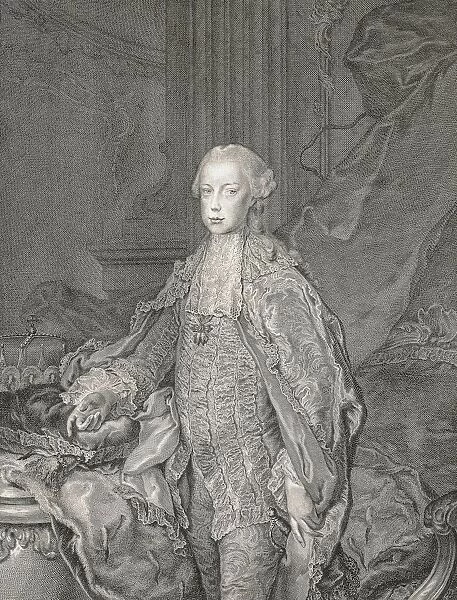 Austria, Vienna, Portrait of Leopold II (1747-1792) grand Duke of Tuscany and Holy Roman Emperor
