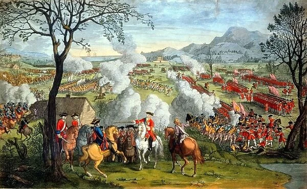 Battle of Culloden 16 April 1746, last battle of 1745 Jacobite rising under Charles Edward Stuart