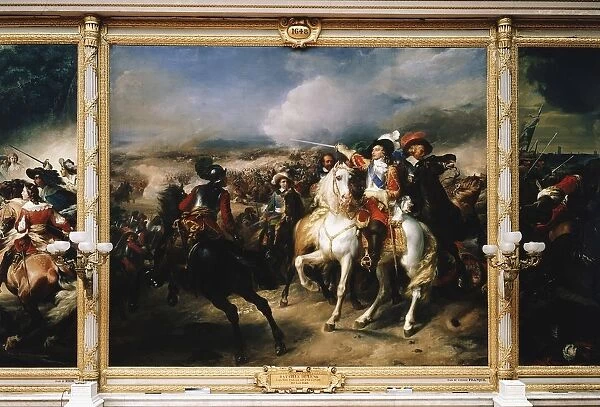 Battle of Lens, 28 August 1648. Louis II de Bourbon, Prince de Conde (1621-1686)