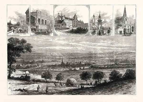 Bedford, the Meeting Place of the Royal Agricultural Society, 1874