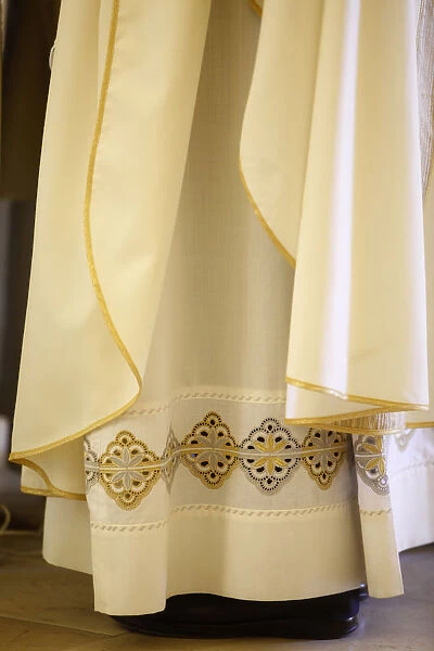 Bishops garment during celebration