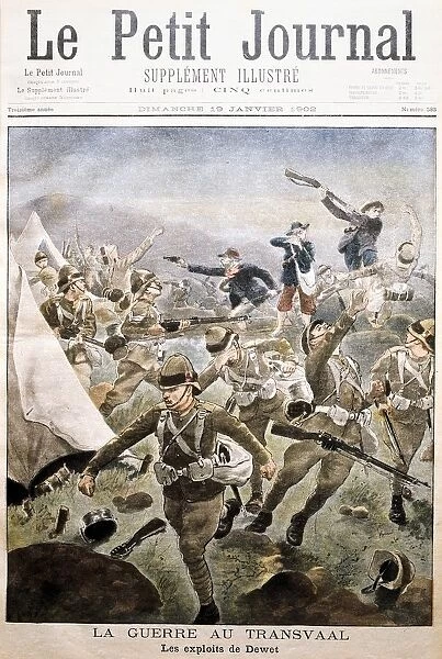 Boer War: Boer forces under General Dewet surprising encampment of British soldiers at Tweefontein