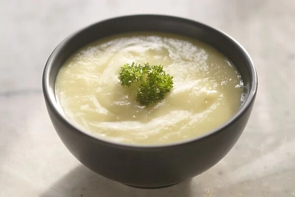 Bowl of parsnip soup