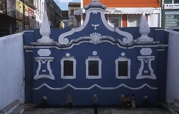 Brazil, Maranhao State, Sao Luis, Historic Centre, Fonte Do Ribeirao, Ribeirao Fountain, 18th century