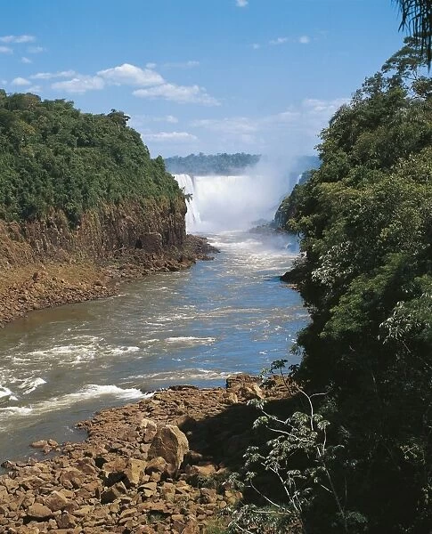Brazil, Parana River at Argentinian border