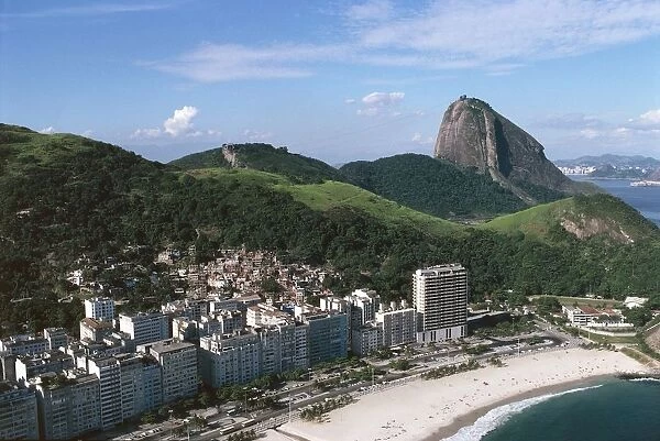 Brazil, State of Rio de Janeiro, Aerial view of Rio de Janeiro