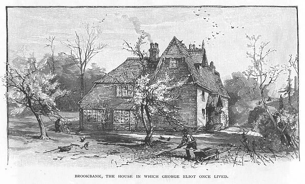 Brookbank, Shotter Mill, Surrey, where English novelist, George Eliot (Mary Ann Evans