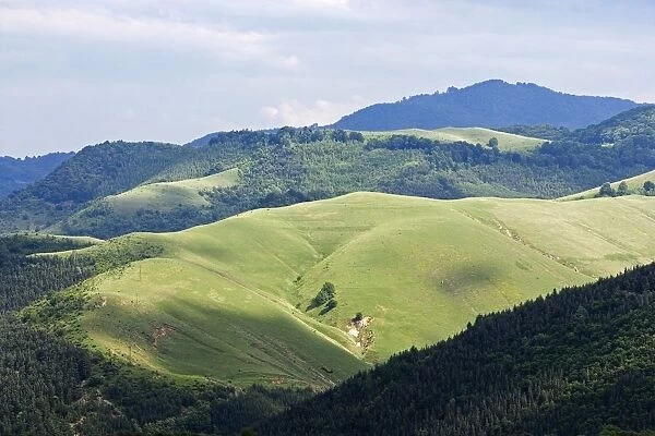 Bulgaria, Koprivshtitsa surroundings, landscape in Balkans
