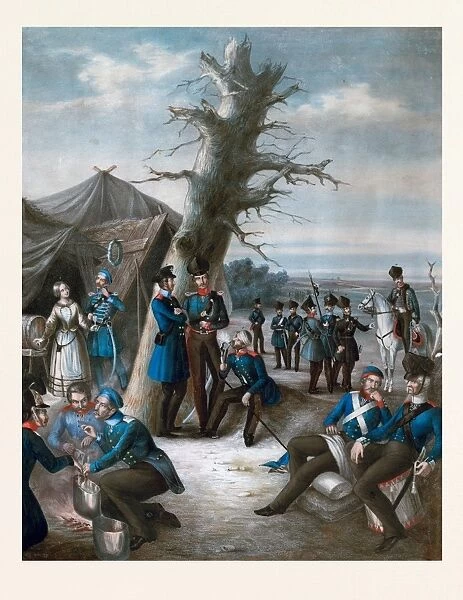 Camp Of The Prussian Army