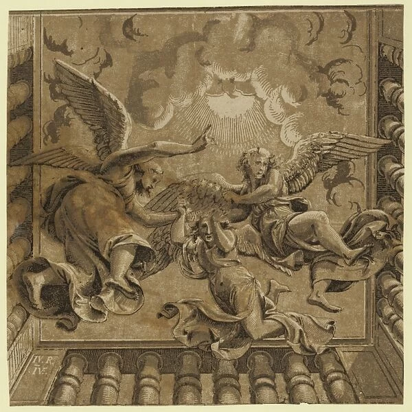 Ceiling With Three Angels