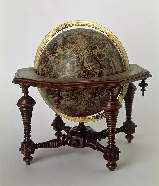 Celestial globe created by Vincenzo Coronelli, 1693