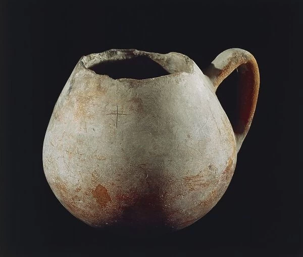 Ceramic cup, from surroundings of Erice, Trapani Province, Italy