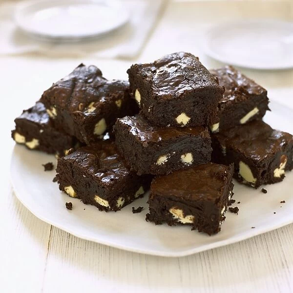 Chocolate biscuit brownies