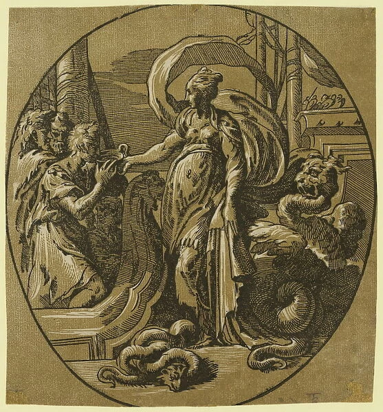 Circe, Dating From Between 1500 And 1530, Carpi