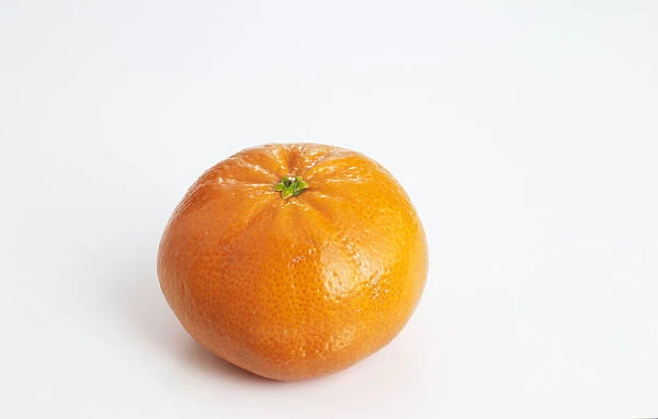 Clementine on white background
