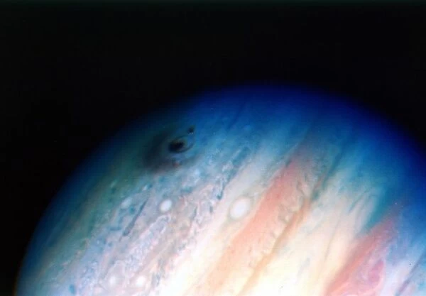 Comet Shoemaker-Levy, 1994. Impact with Jupiter 20 July 1994. NASA photograph
