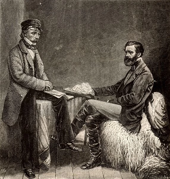 In the Crimea. John Sutherland (1808-1891) British physician and sanitary reformer