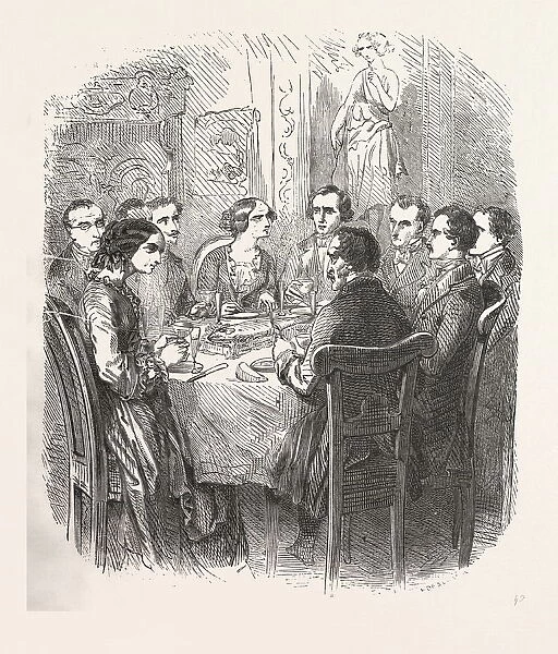 Dinner, The Count Of Monte Christo Alexandre Dumas