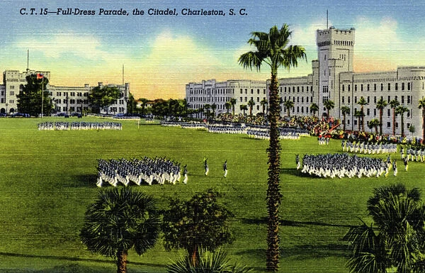 Full Dress Parade, the Citadel, Charleston, SC