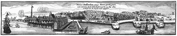 Dutch settlement of New Amsterdam